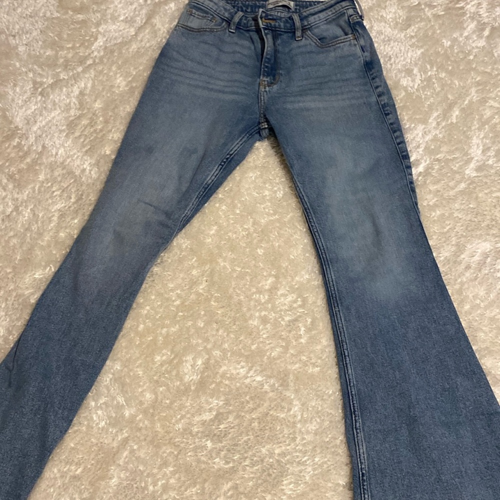 Abercrombie and fitch flare jeans